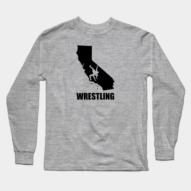 California Wrestling Long Sleeve T-Shirt by Ruiz Combat Grappling